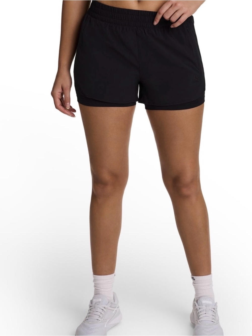 On pace shorts with compression